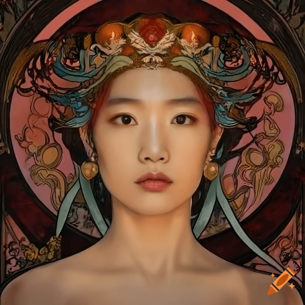 Celestial Goddess. Breakdown of an AI prompt example. 