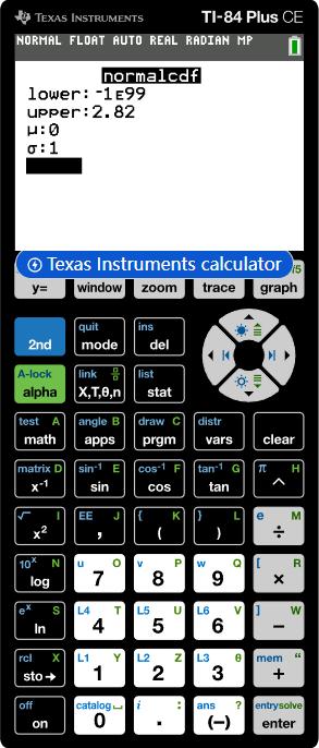 Finding p-value on a TI-84 Calculator